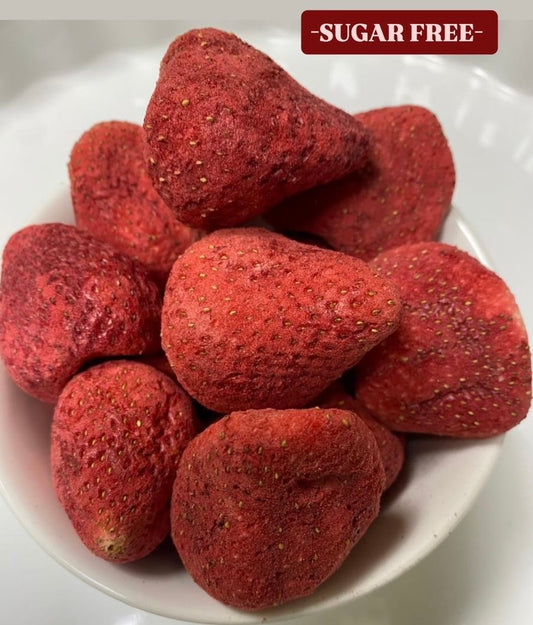Freeze Dried Strawberries (No added sugar)