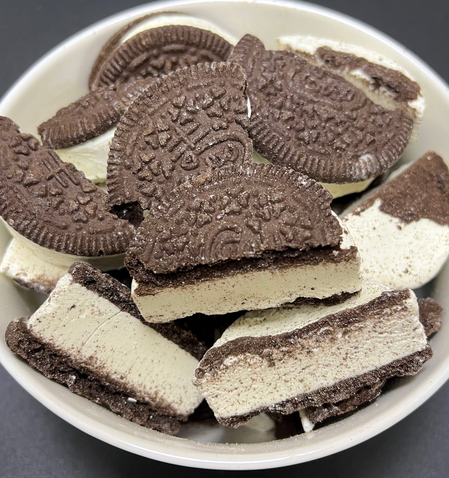 Freeze Dried Oreo Ice Cream