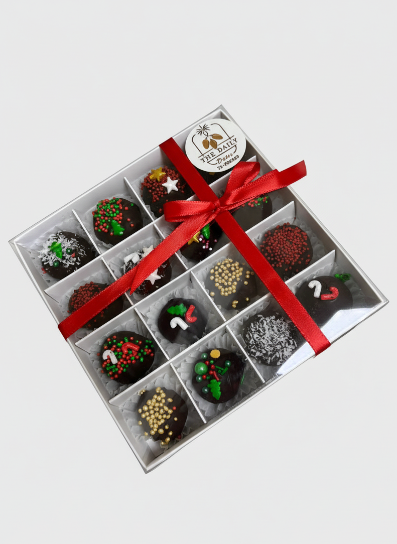 Holiday Chocolate Date Balls