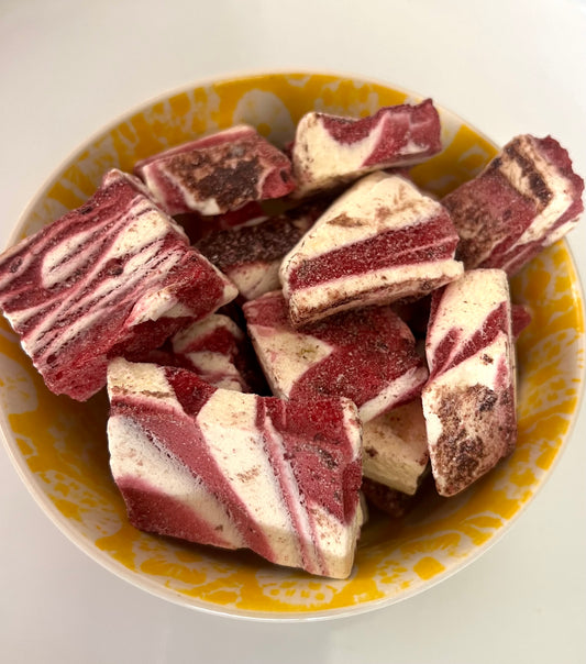 Freeze Dried Berry Cheesecake Ice Cream