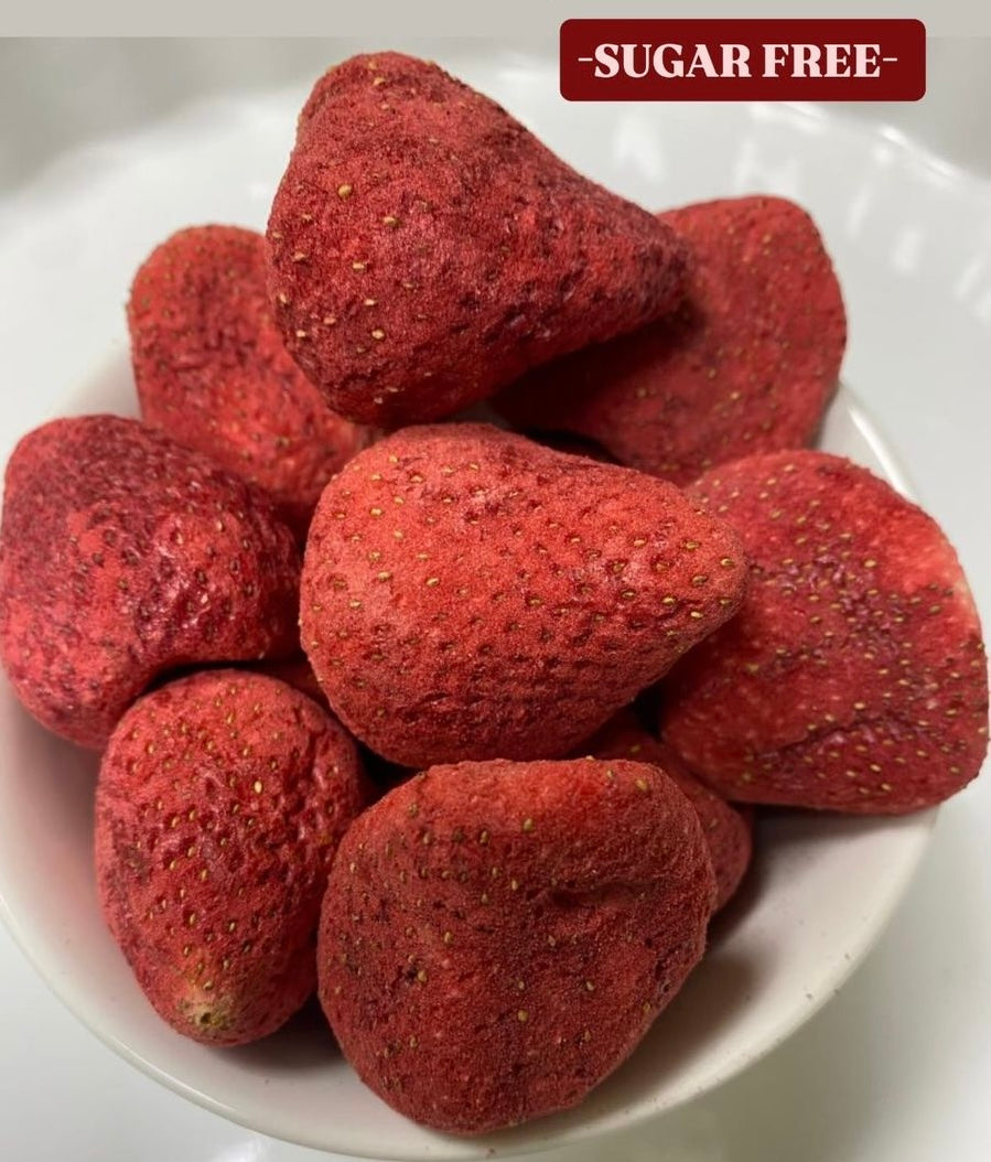 Freeze Dried Strawberries (No added sugar)
