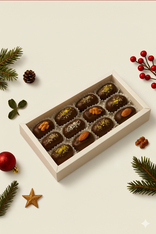 Chocolate Covered Date Box