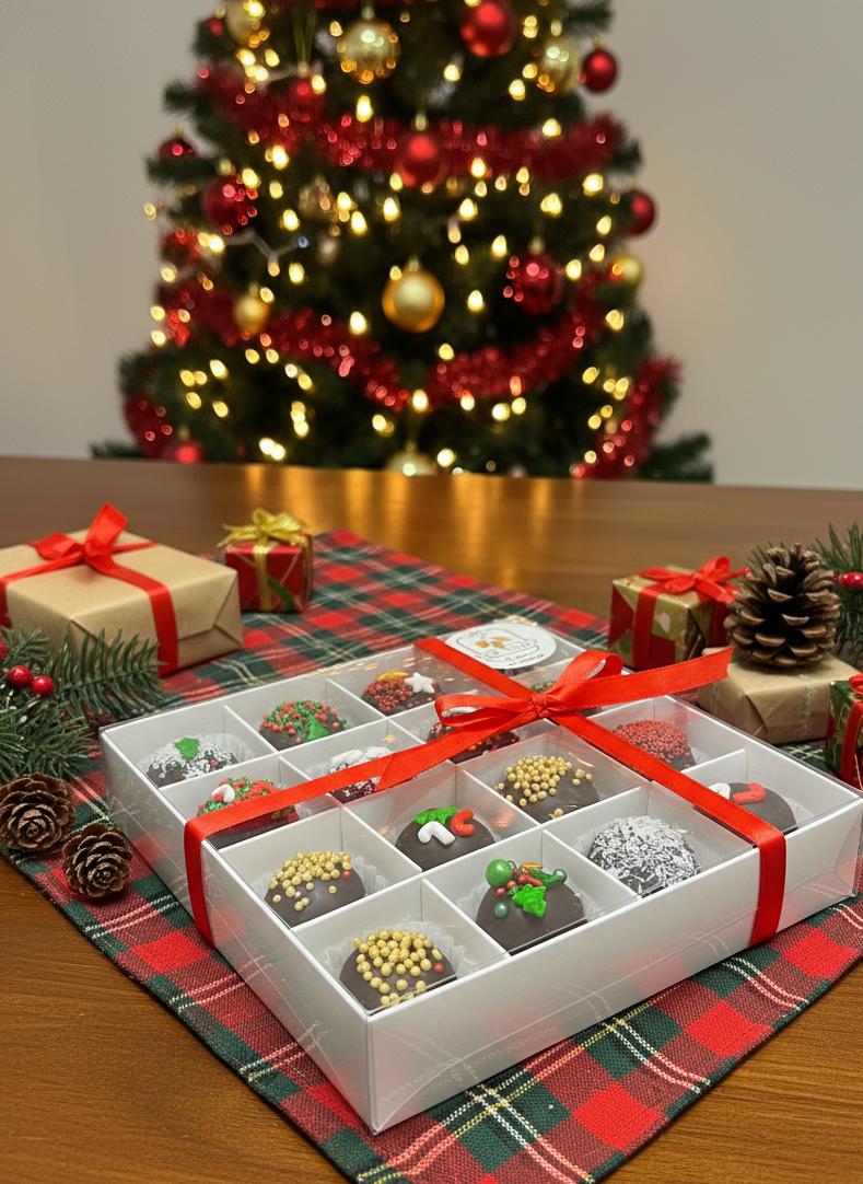 Holiday Chocolate Date Balls