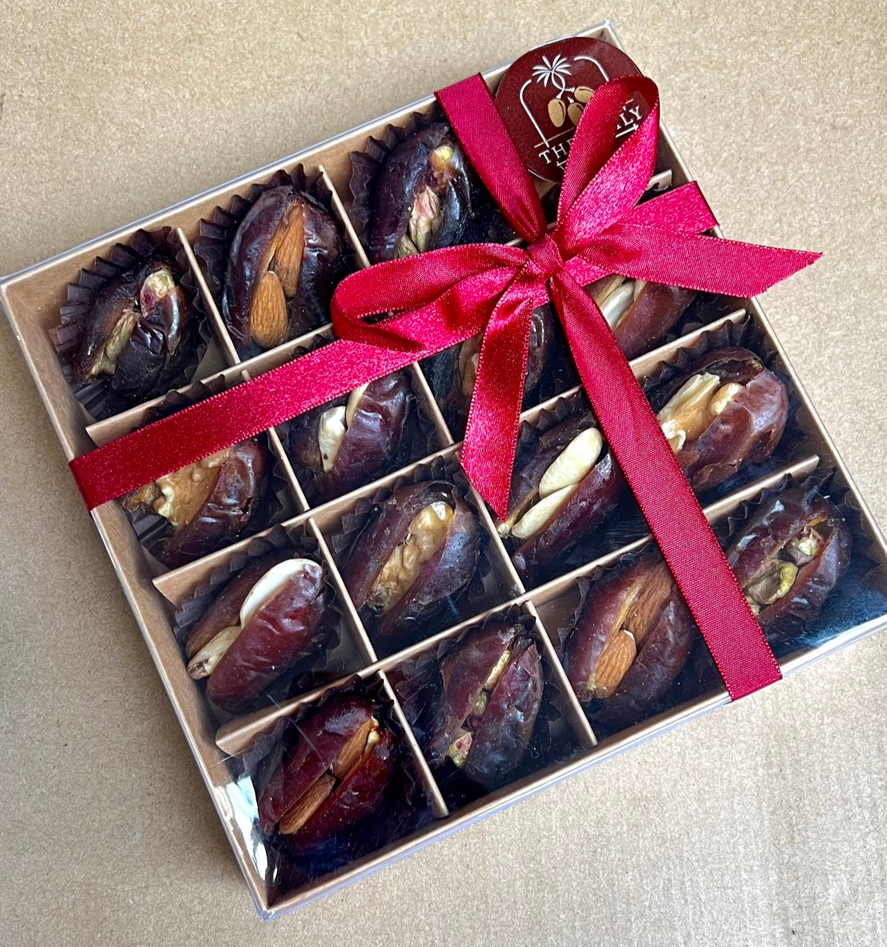 Dates Stuffed with Nuts Box